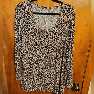 Maurices Leopard Print Shirt